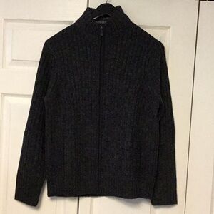 Kenneth Cole Reaction Gray Cardigan Sweater